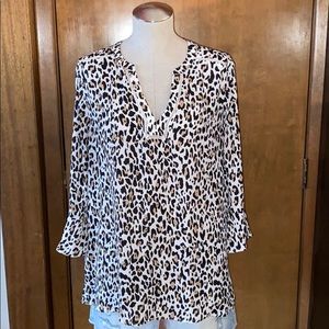 Leopard blouse